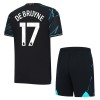 Oficiální Fotbalový Dres Manchester City De Bruyne 17 Třetí 2023-24 pro Děti